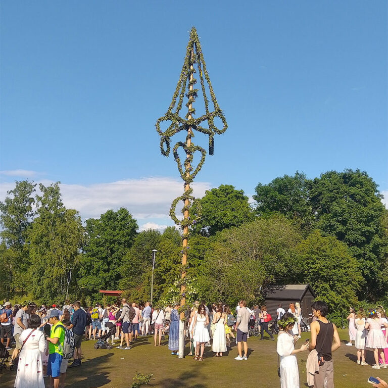 Midsummer Solstice celebration, Sweden