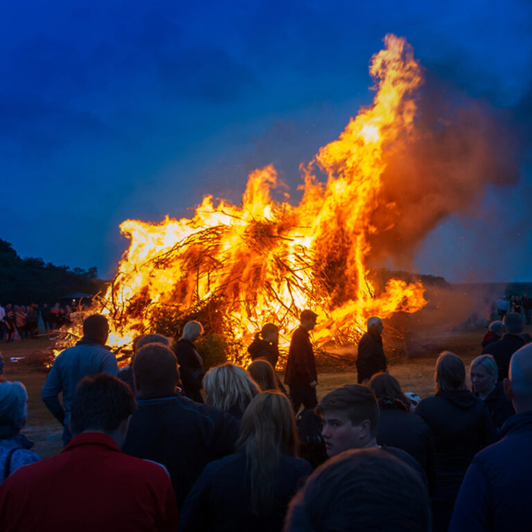 Midsummer Solstice celebration, Denmark